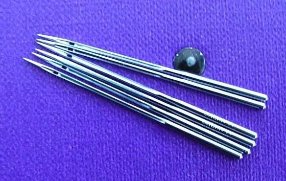 12x1 Substitute Needles 10 to Fit Singer Model 12 & Most Transverse Shuttle  Machines Using 12x1 Needles New Modern Made, Round Shank 